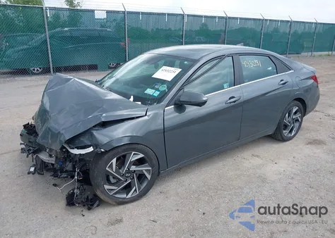 2024 Hyundai Elantra Limited z USA, uszkodzony, nr VIN KMHLP4DG2RU658492